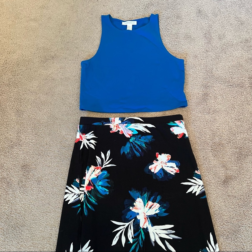 Women’s Forever 21 Floral Maxi Skirt - Size S